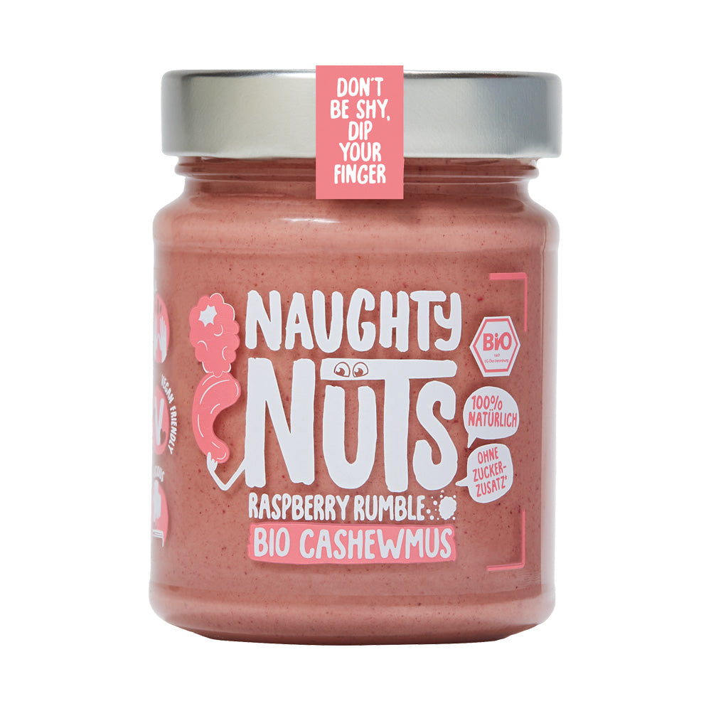 Bio Cashewmus Raspberry Rumble 250g