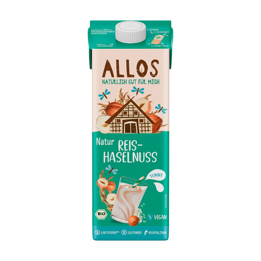 Bio Reis-Haselnuss Drink 1l