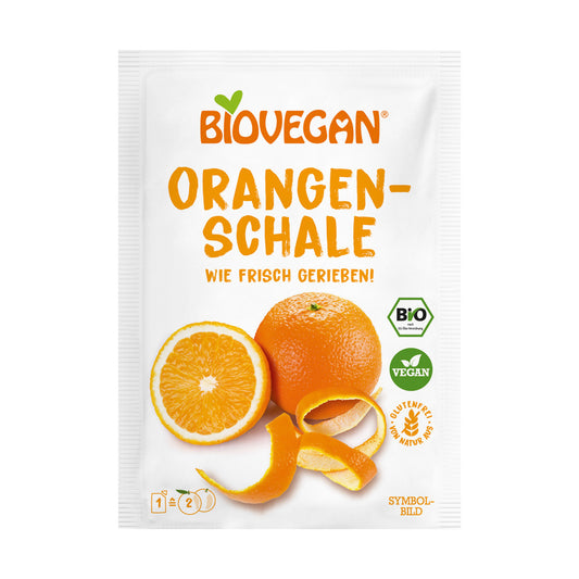 Bio Orangenschale gerieben 9g