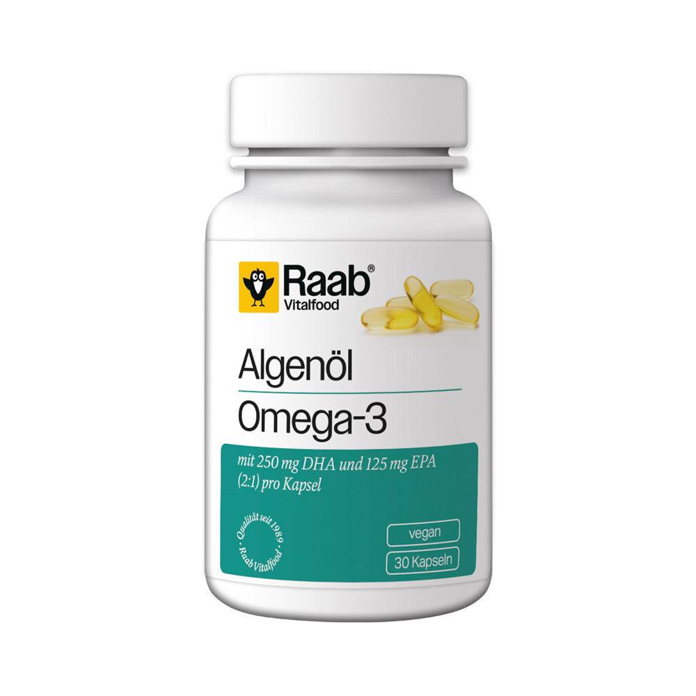 Algenöl pflanzlich Omega-3 Kapseln 35,5g