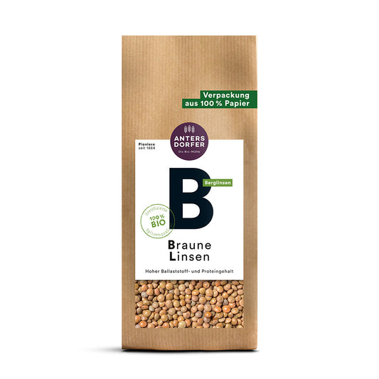 Bio Braune Linsen ( Berglinsen ) 500g