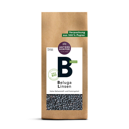 Bio Beluga Linsen (schwarz) 500g