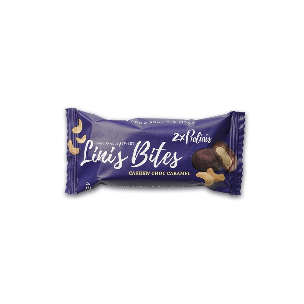 Bio Cashew Caramel Pralinis 46 g - SUVENSO