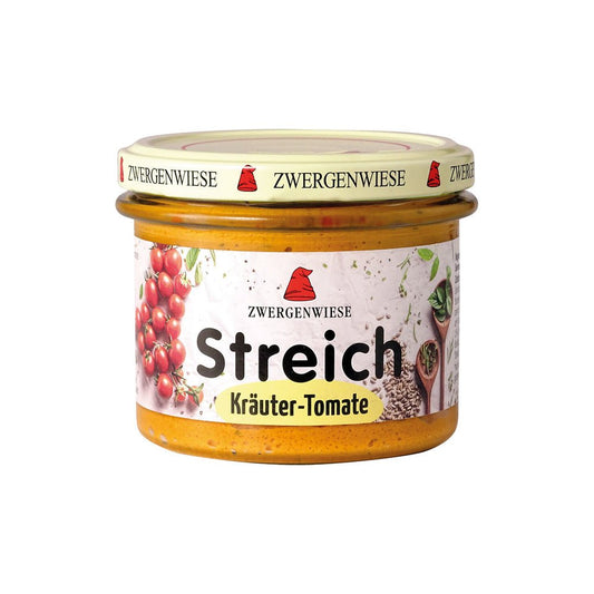 Bio Kräuter Tomate Streich 180g - SUVENSO