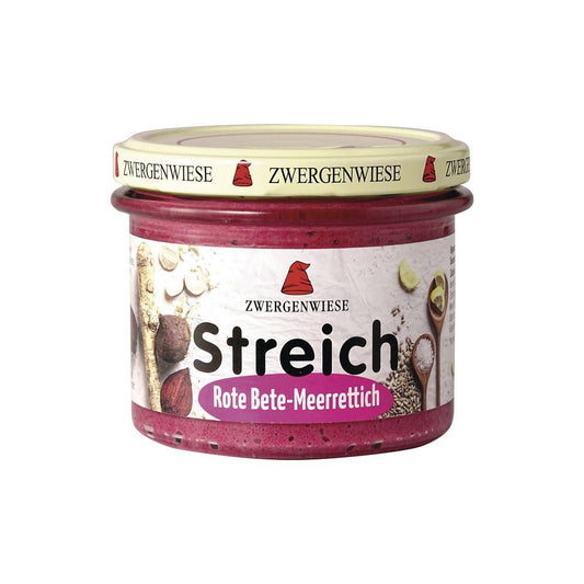 Bio Rote - Bete - Meerrettich Streich 180g - SUVENSO