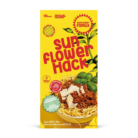 Bio sunflowerHACK - SonnenblumenHack ®, bio pur 76 g - SUVENSO